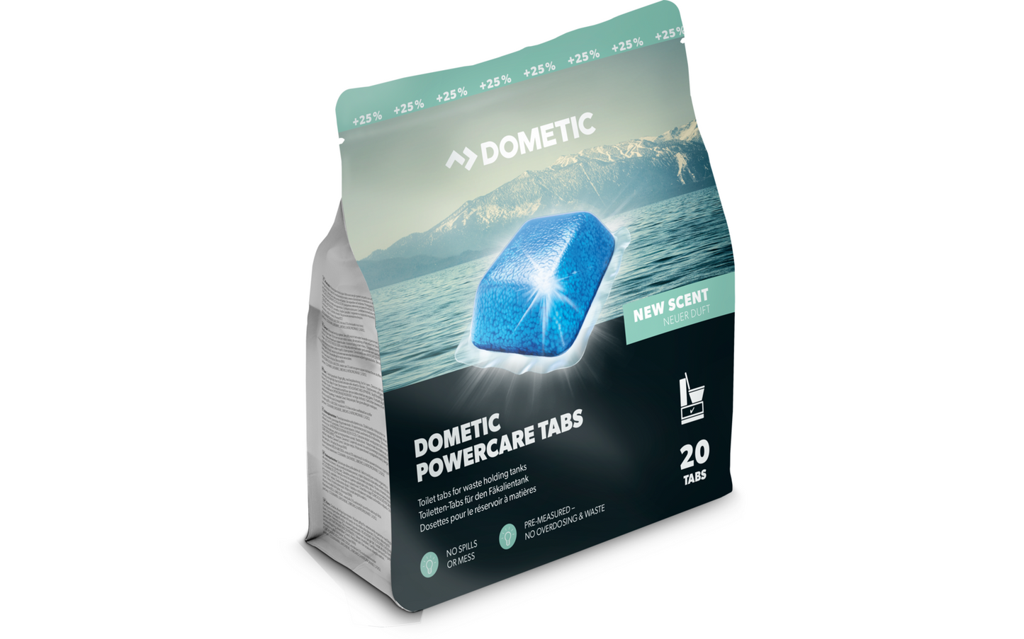 Dometic PowerCare Tabs 20 Stück Im Beutel