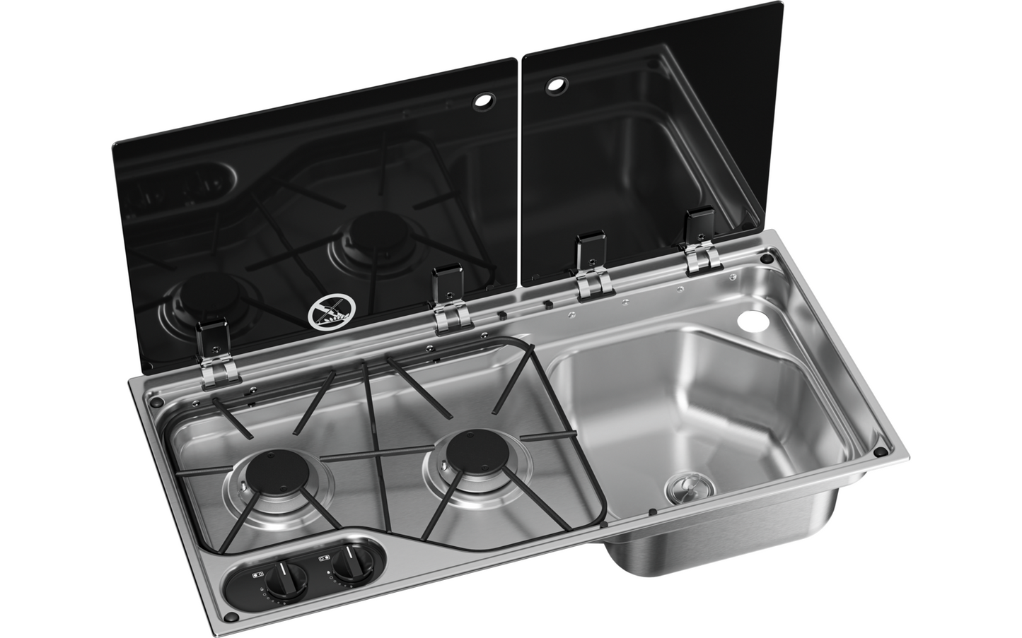 Dometic Kochfeld-Spüle-Kombination CVC1700G