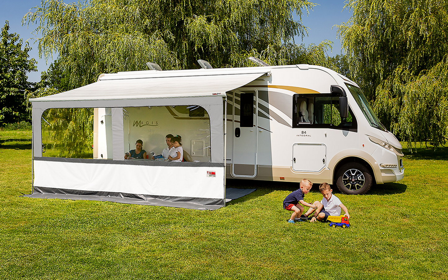 Fiamma Blocker Pro Vorderwand Mit Großem Fenster