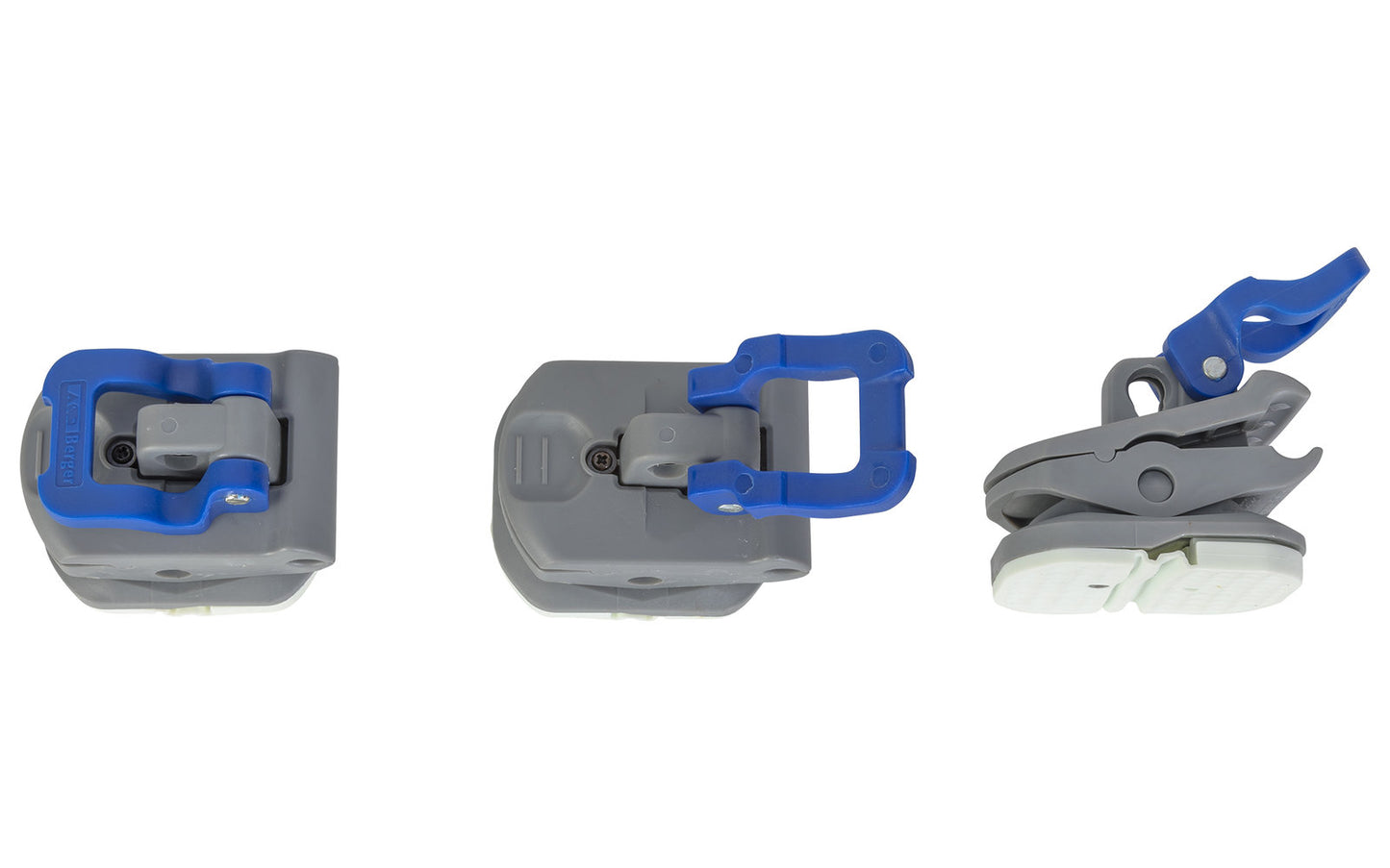 Berger Zelt Brackets Für Schraubenlose Befestigung Der Vorzeltstangen 3er Set, Vorzelt Klemmösen