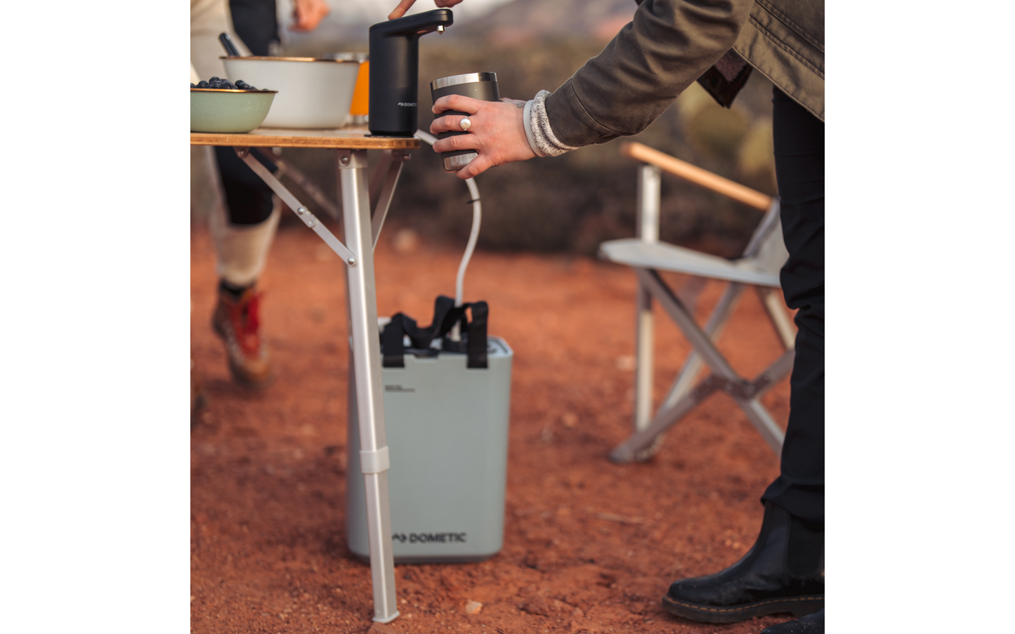 Dometic Go Hydration Water Faucet Tragbarer Wasserhahn Akkubetrieben