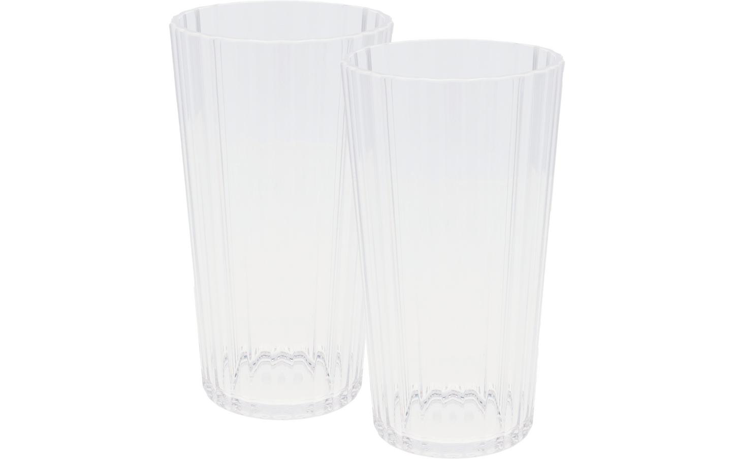 Berger Stripes Acryl Trinkglas-Set 2-tlg.