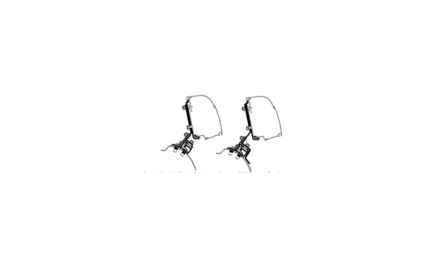 Thule Markisenadapter T 4200 PSA Für Thule Omnistor 4200 2,6 M