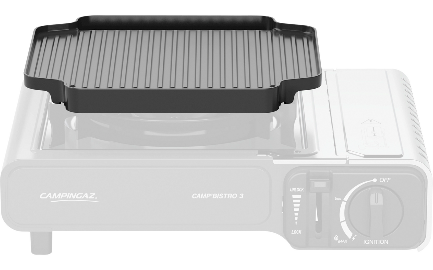 Campingaz Camp'Bistro 3 Gaskocher Mit Grillplatte 2200 Watt