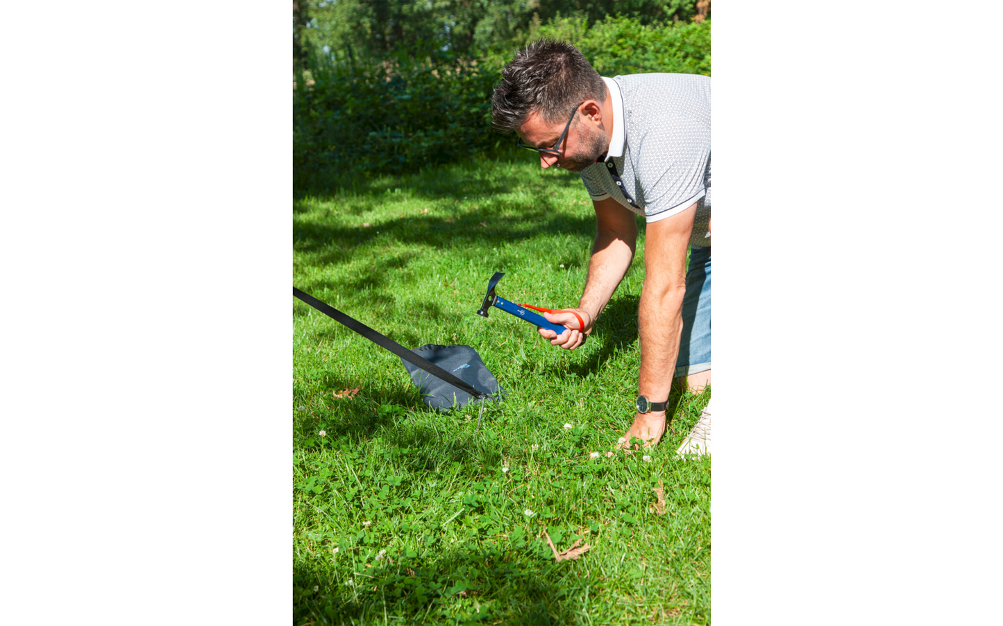 Bo-Camp Hammer Mit Heringsabzieher Aus Aluminium