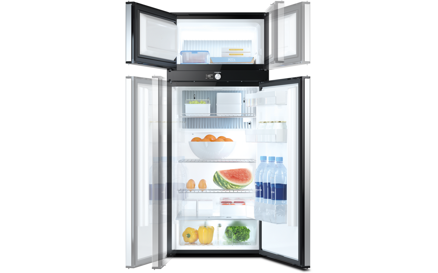 Dometic RMD 10.5XT Absorberkühlschrank 177 Liter Mit Doppelscharnier Und TFT-Display