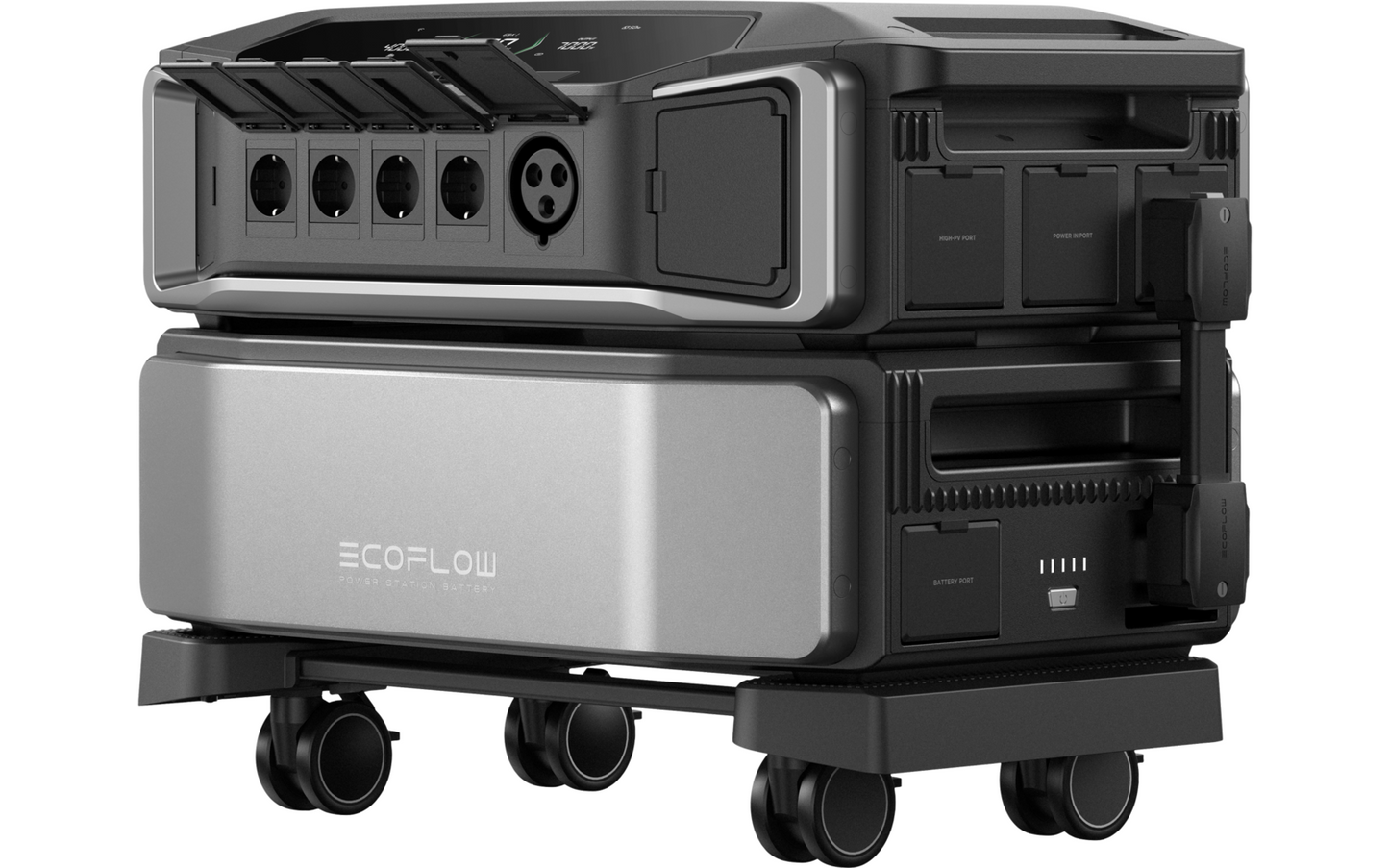 EcoFlow Delta Pro Ultra Stromspeicher-System Mit Wechselrichter & Batterie / Modular Erweiterbar / 6900 W / 6,1 KWh