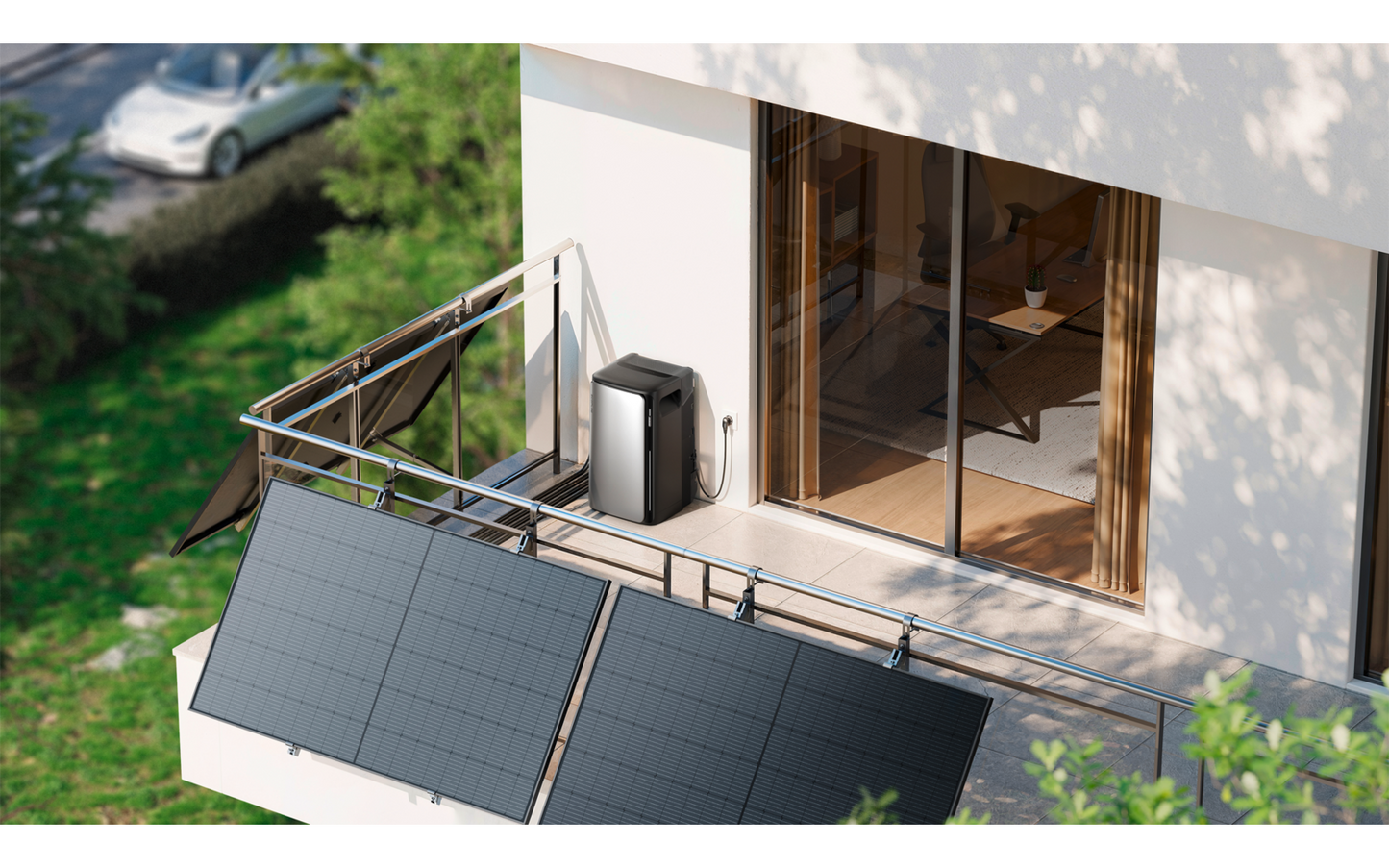 EcoFlow Stream Balkonkraftwerk Mit Speicher Und Wechselrichter 1,92 KWh