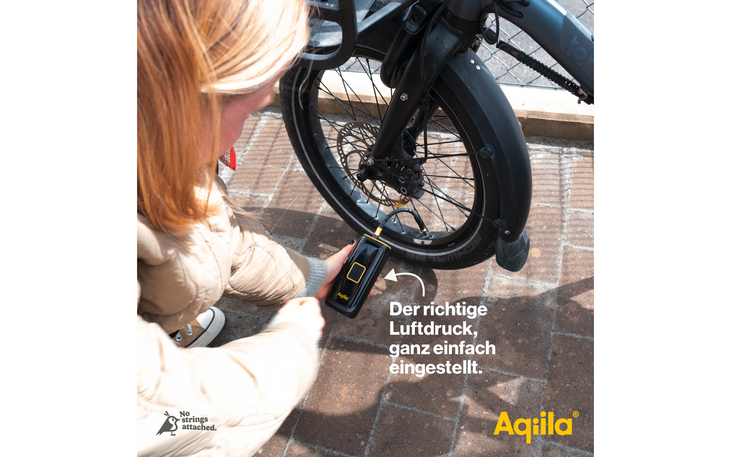 Aqiila Airbird C4 Tragbarer Kompressor Luftpumpe Integriert Mit Powerbank Und LED-Taschenlampe 4000 MAh Akku