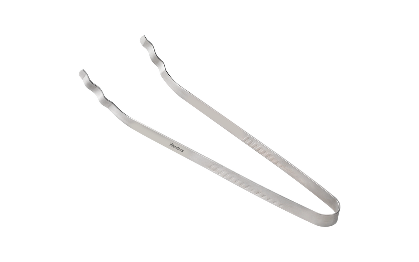 Metaltex Gebogene Grillzange Aus Edelstahl 35 Cm