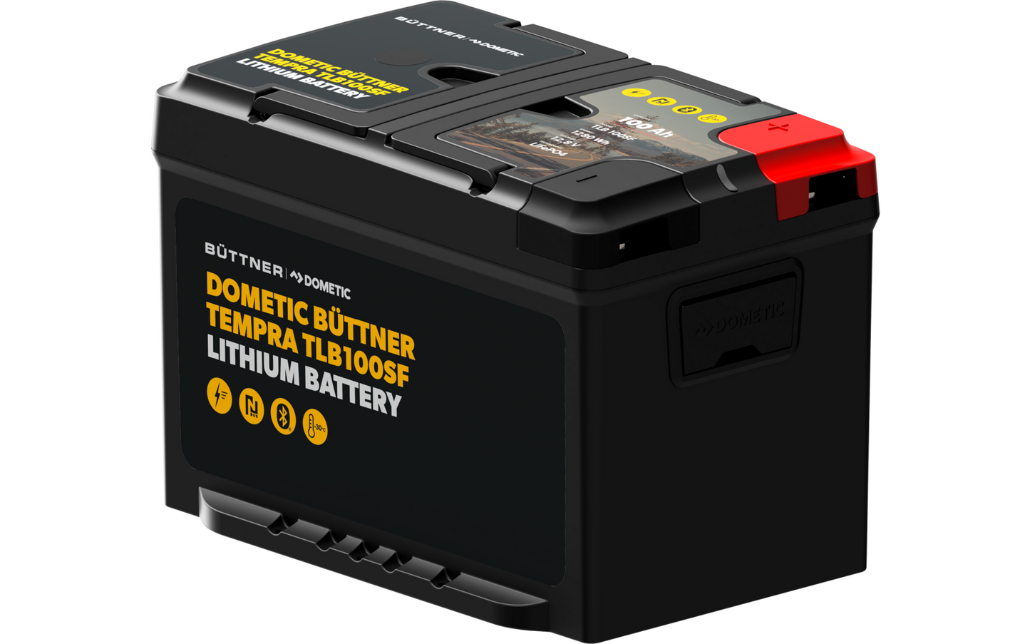 Dometic Büttner Tempra LiFePo Lithium Batterie 100 Ah
