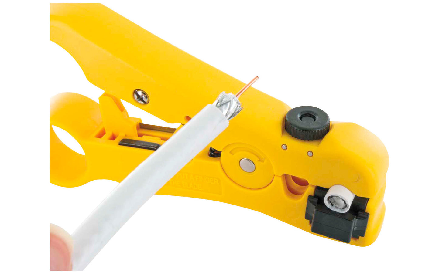 InnTec Abisolierzange Mit Integrierter Cutter-Klinge