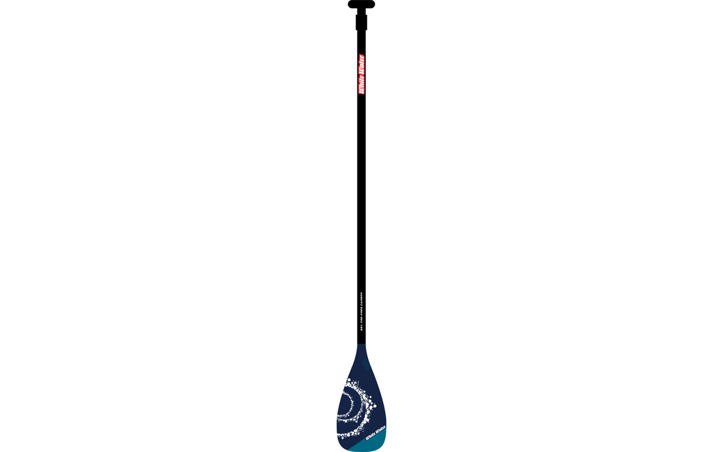 White Water Carbon 65 SUP Paddel Spaceinvadersblue