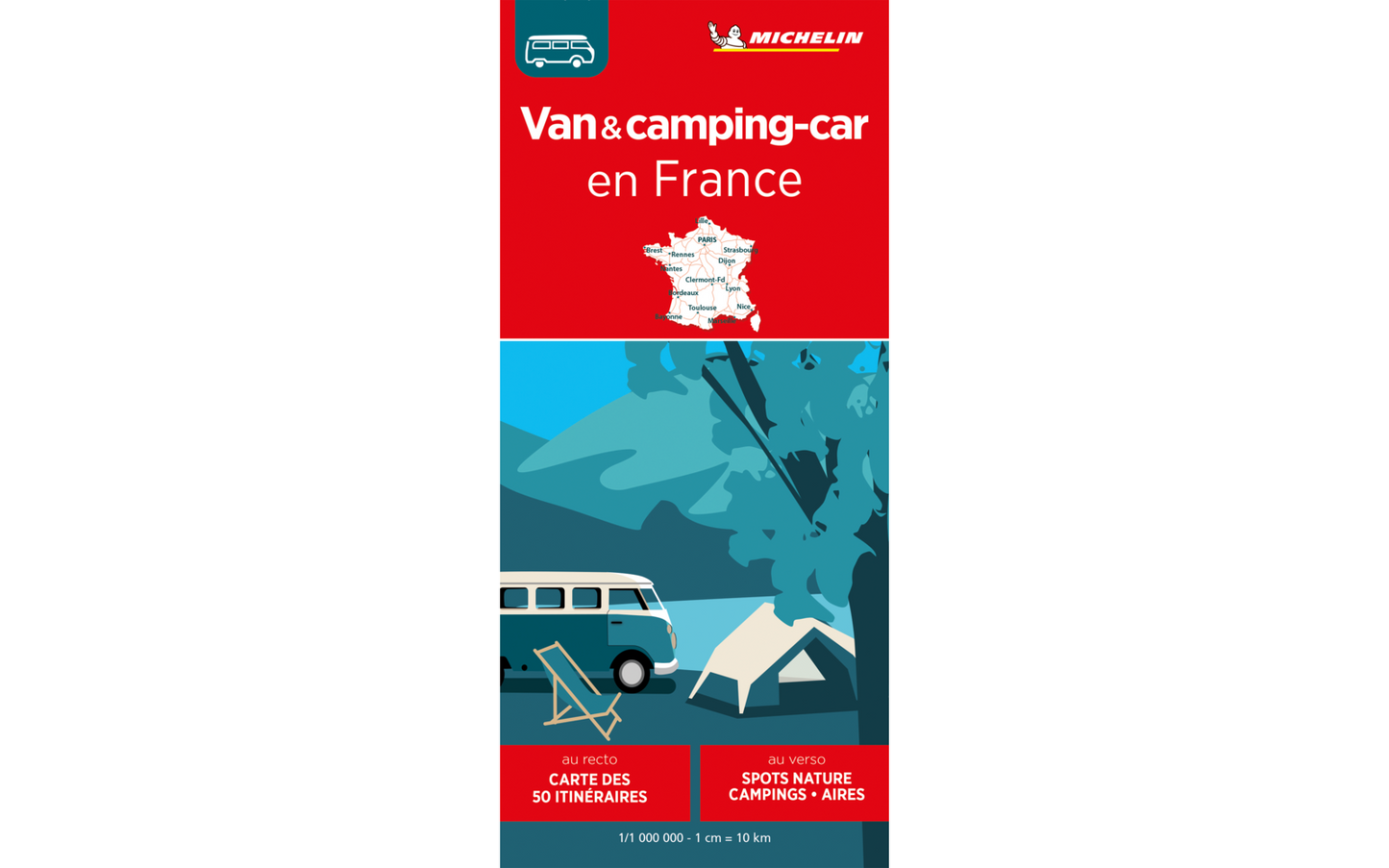 Michelin Carte Van Et Camping-Car En France