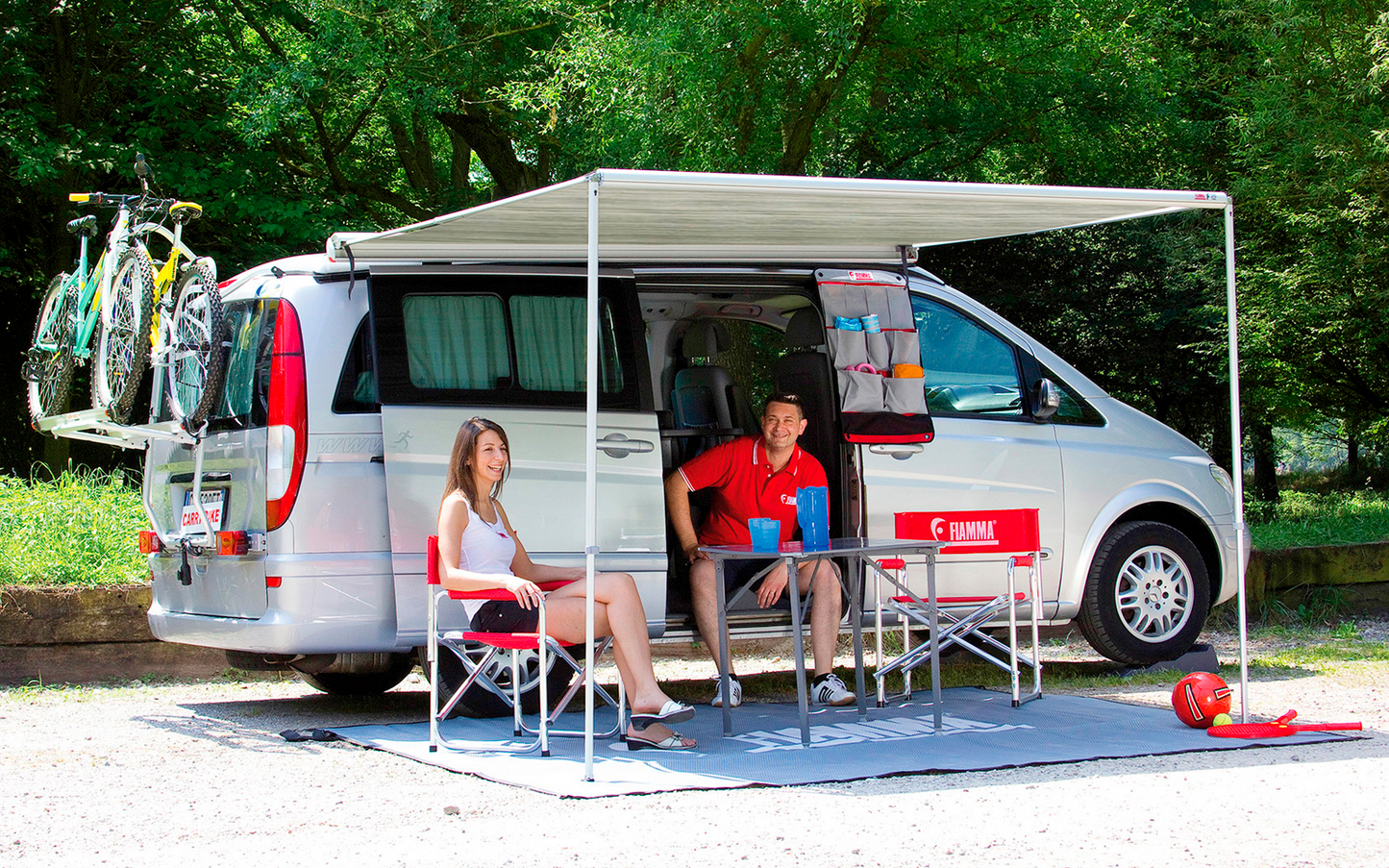 Fiamma F35 Pro Wand-/Dachmarkise (Titanium)