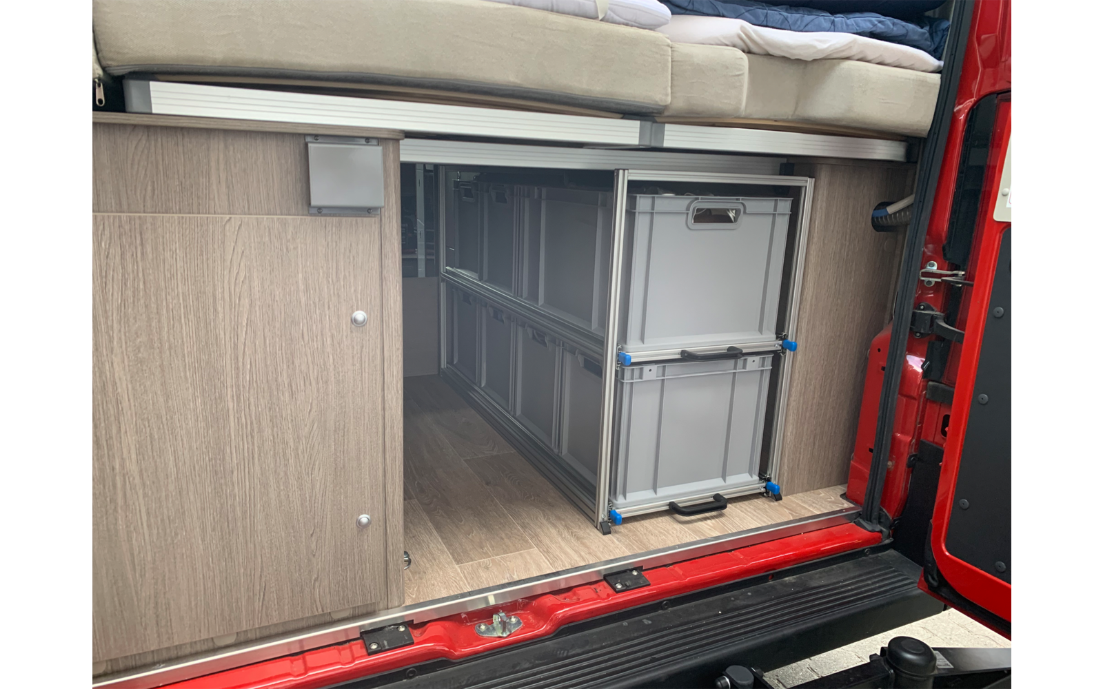  SYS-RACK Kastenwagen Heckauszug Mit 120 Cm Teleskopvollauszügen