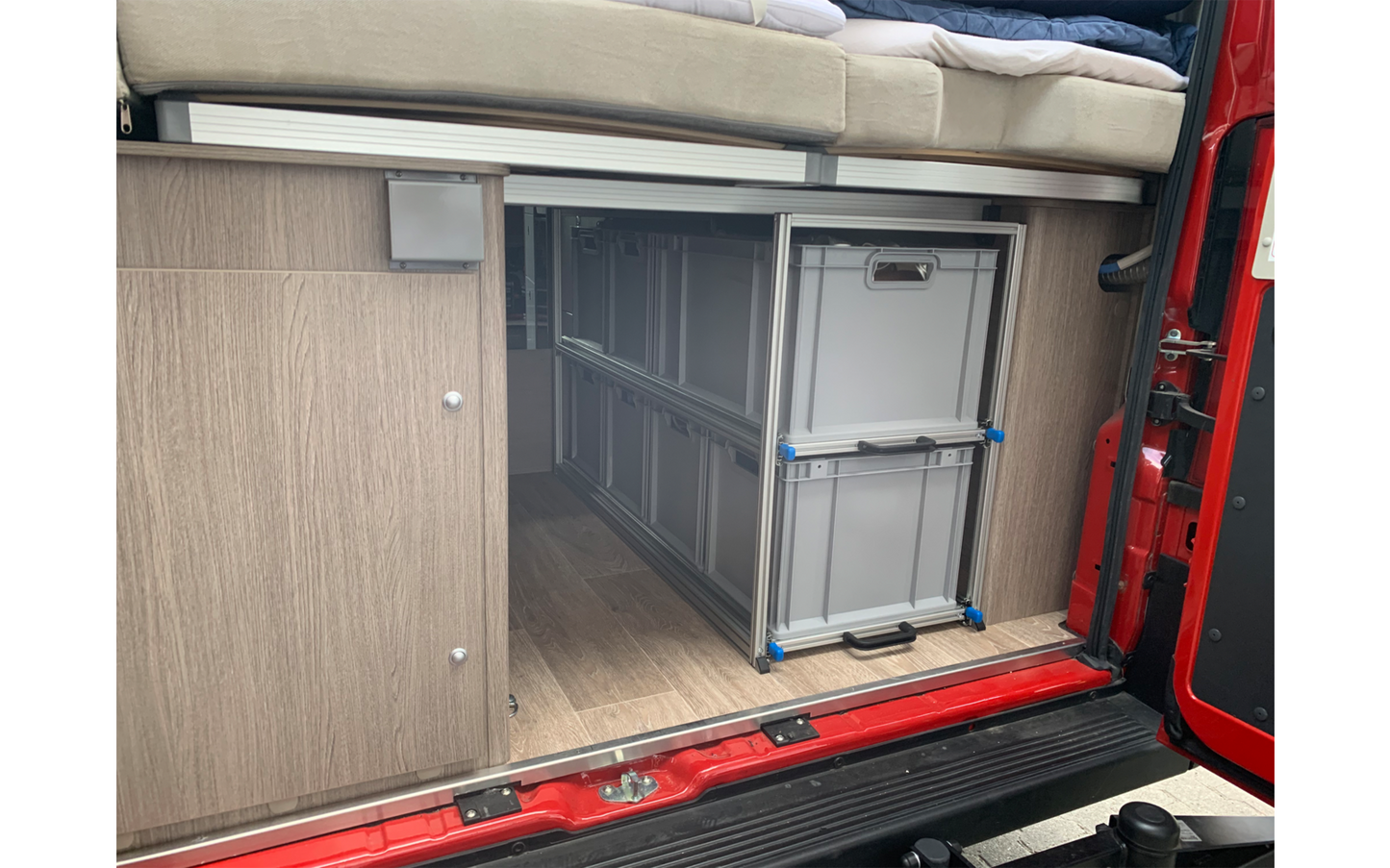  SYS-RACK Kastenwagen Heckauszug Mit 120 Cm Teleskopvollauszügen
