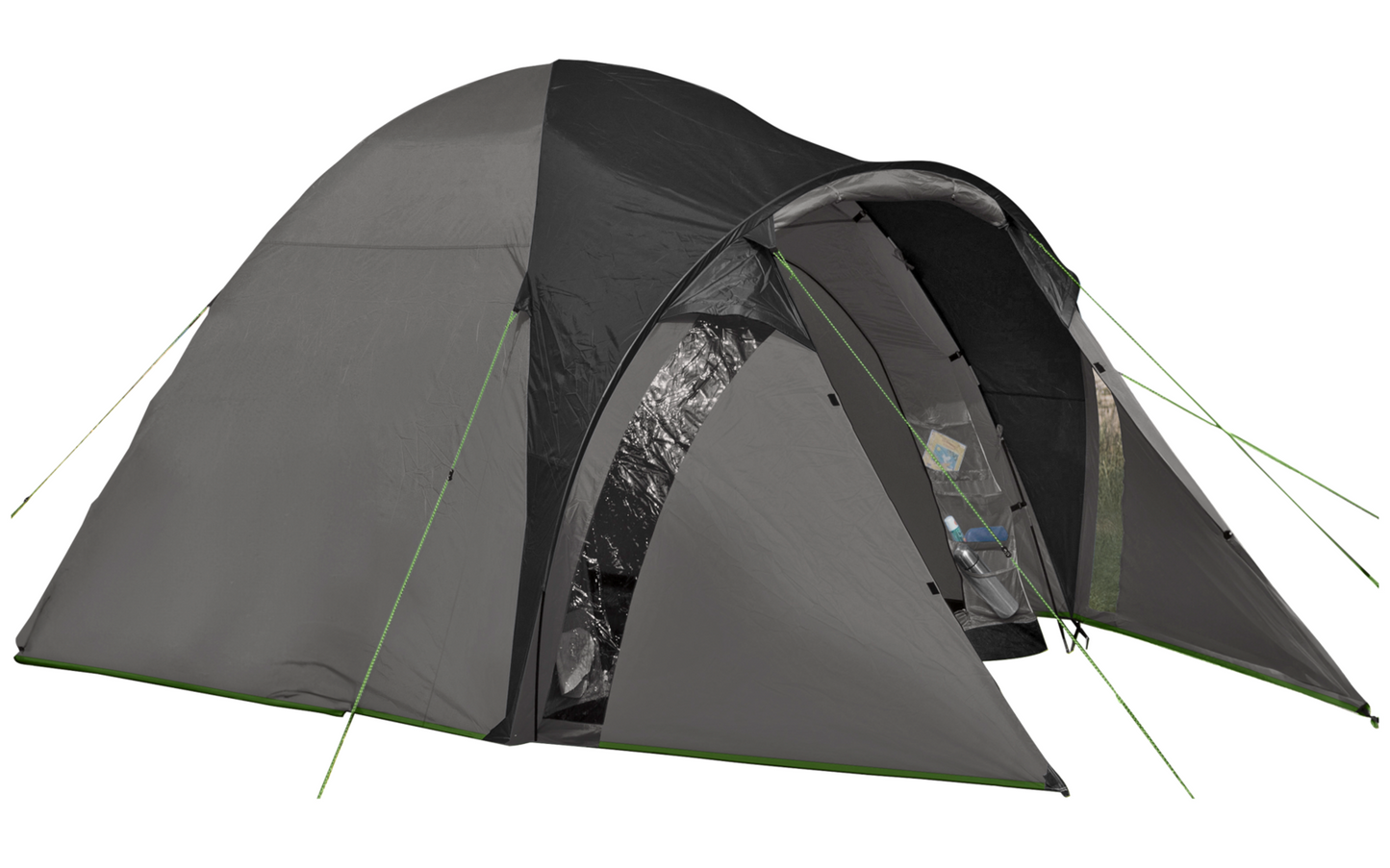  Berger Kiwi NZ 4 Plus Leichtes Kuppelzelt Für Camping Und Trekking Für 4 Personen