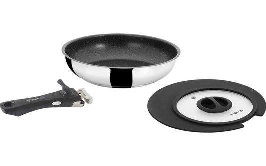  Brunner Academy Pan Camping Pfanne 3 Teilig