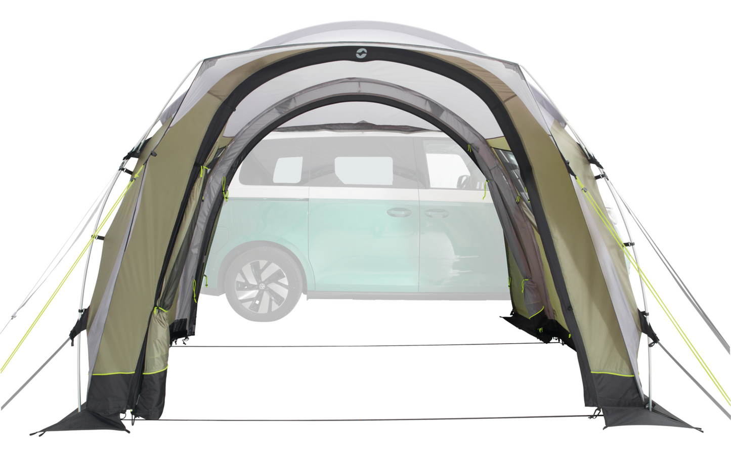 Outwell Seacrest Vorzelt Für Campingbusse 1 Bis 2 Personen Grün