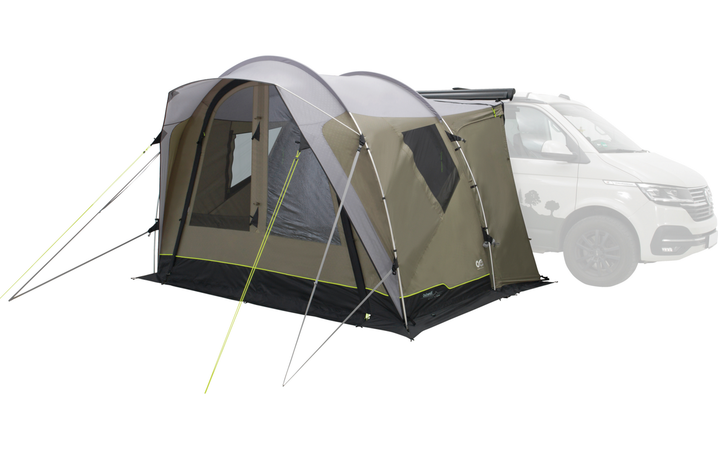  Outwell Seacrest Vorzelt Für Campingbusse 1 Bis 2 Personen Grün