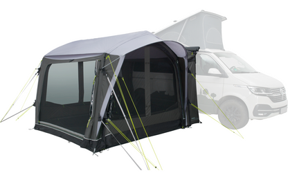  Outwell Crossville 250SA Aufblasbares Busvorzelt Für Campingbusse Grau