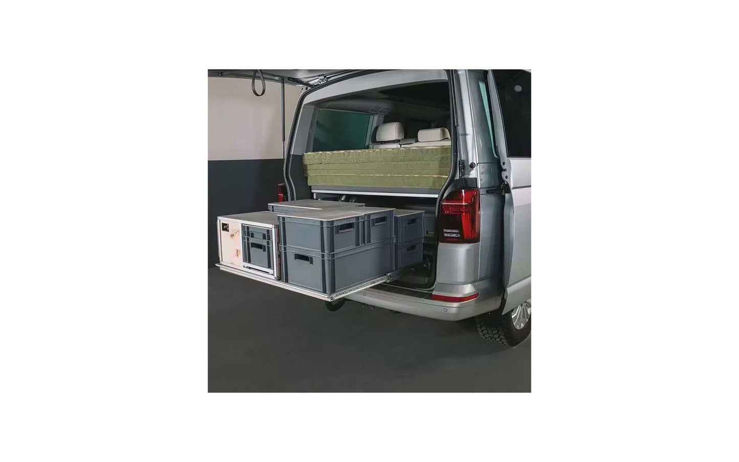  Easygoinc. Vanlife.module SLIDEOUT Heckauszug Gesamte Breite Für VW T5-T6.1 California Beach & Ocean