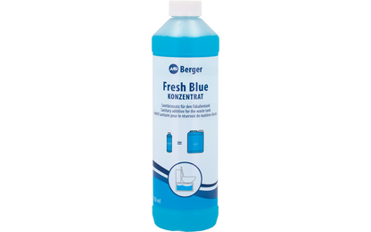  Berger Fresh Blue Konzentrat 750 Ml - Sanitärzusatz Für Den Fäkalientank