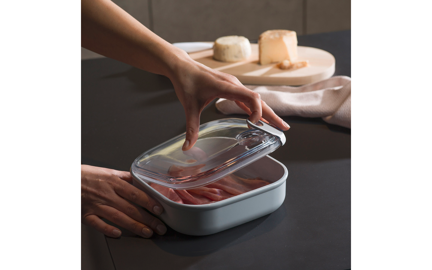  Omada Niedrige Brotdose 1 Liter