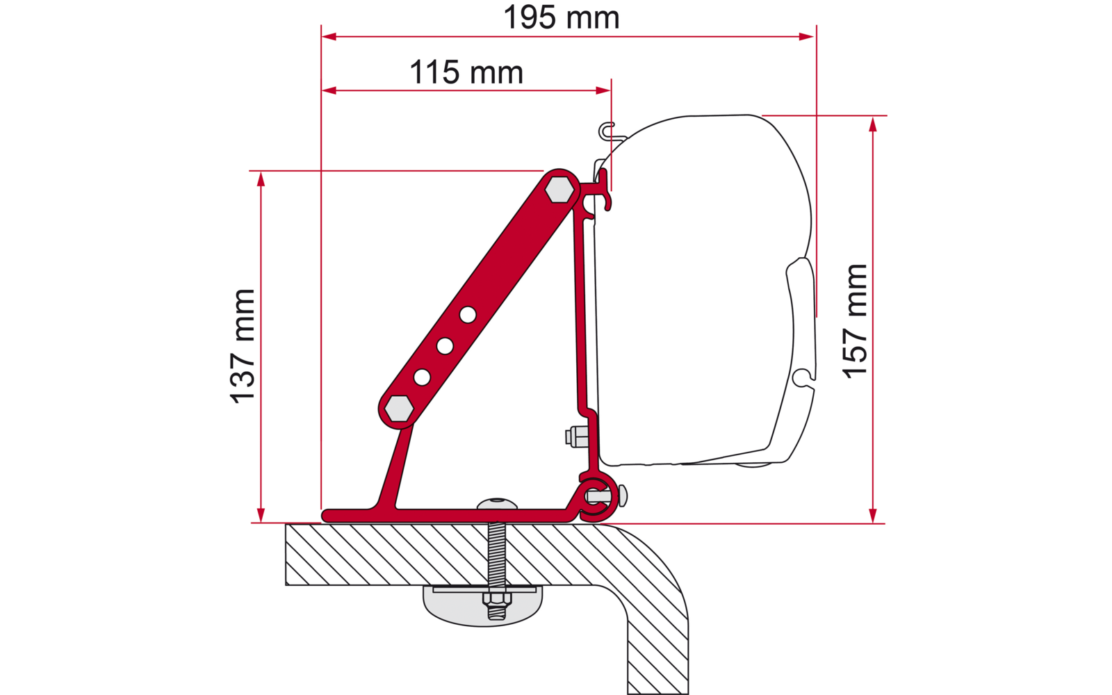  Fiamma Kit Roof Adapter F45/F70
