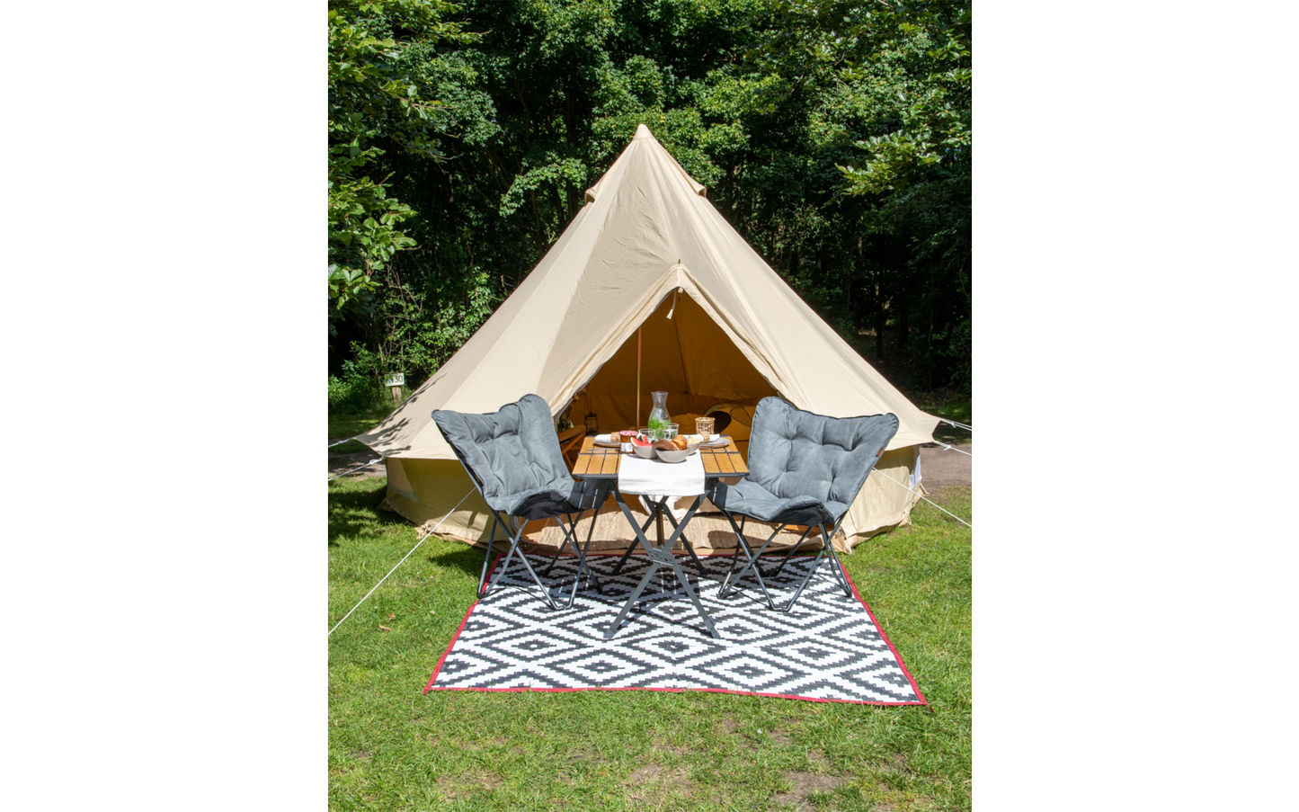  Bo-Camp Redbrigde L Urban Outdoor Schmetterlingsstuhl Stahl