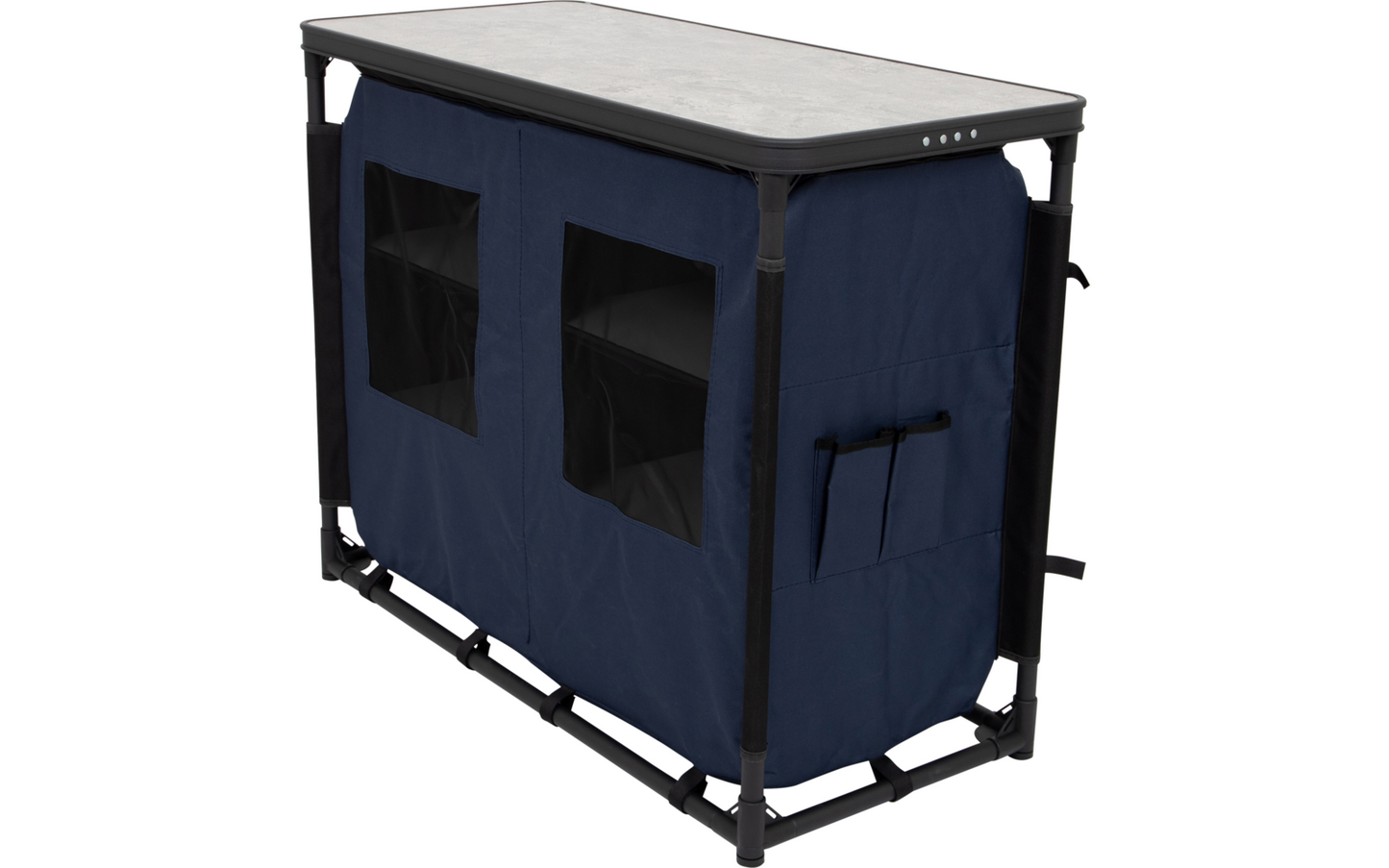  Bo-Camp Kochinsel/Faltschrank Industrial Hubbard / Campingschrank