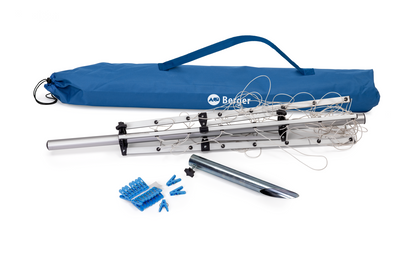  Berger Wäschespinne Maxi Inkl. Packsack (20 M Leinenlänge)