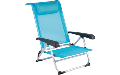  Bo-Camp Strandstuhl Saint-Tropez Mit Kopfkissen