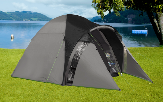  Berger Kiwi NZ 4 Plus Leichtes Kuppelzelt Für Camping Und Trekking Für 4 Personen