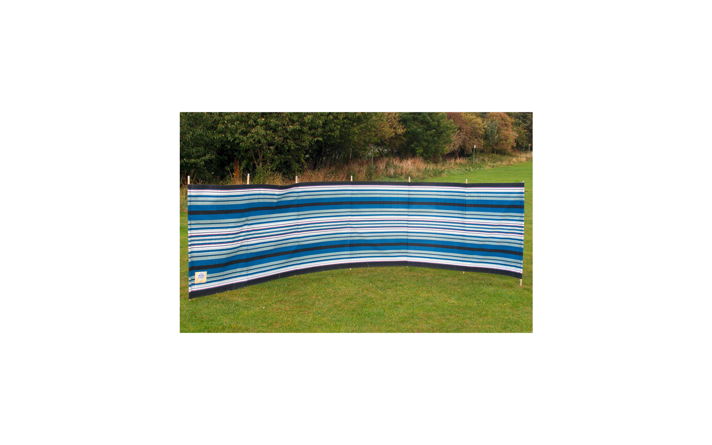  Blue Diamond Gestreifter Windschutz 5,4 X 1,22 Meter