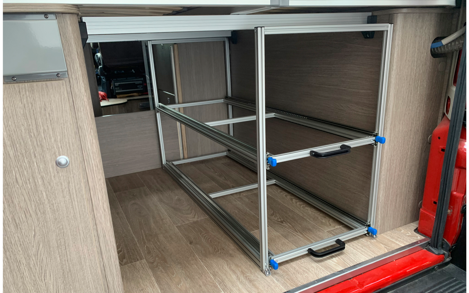  SYS-RACK Kastenwagen Heckauszug Mit 120 Cm Teleskopvollauszügen