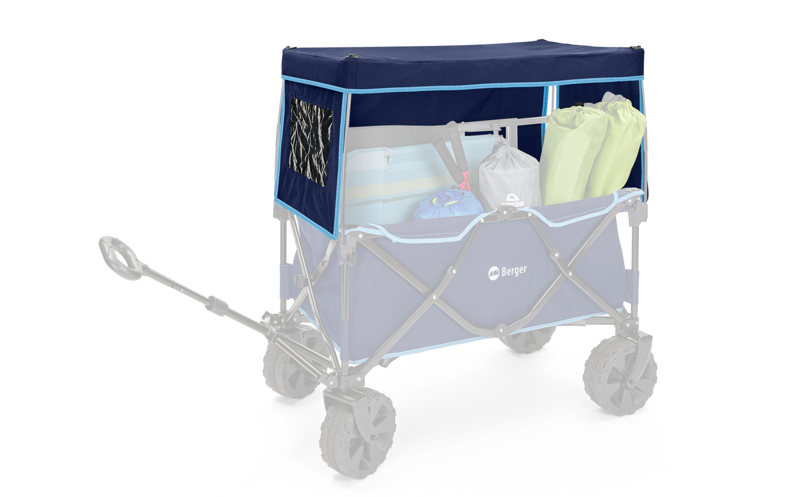  Berger Sonnendach Für Berger Bollerwagen