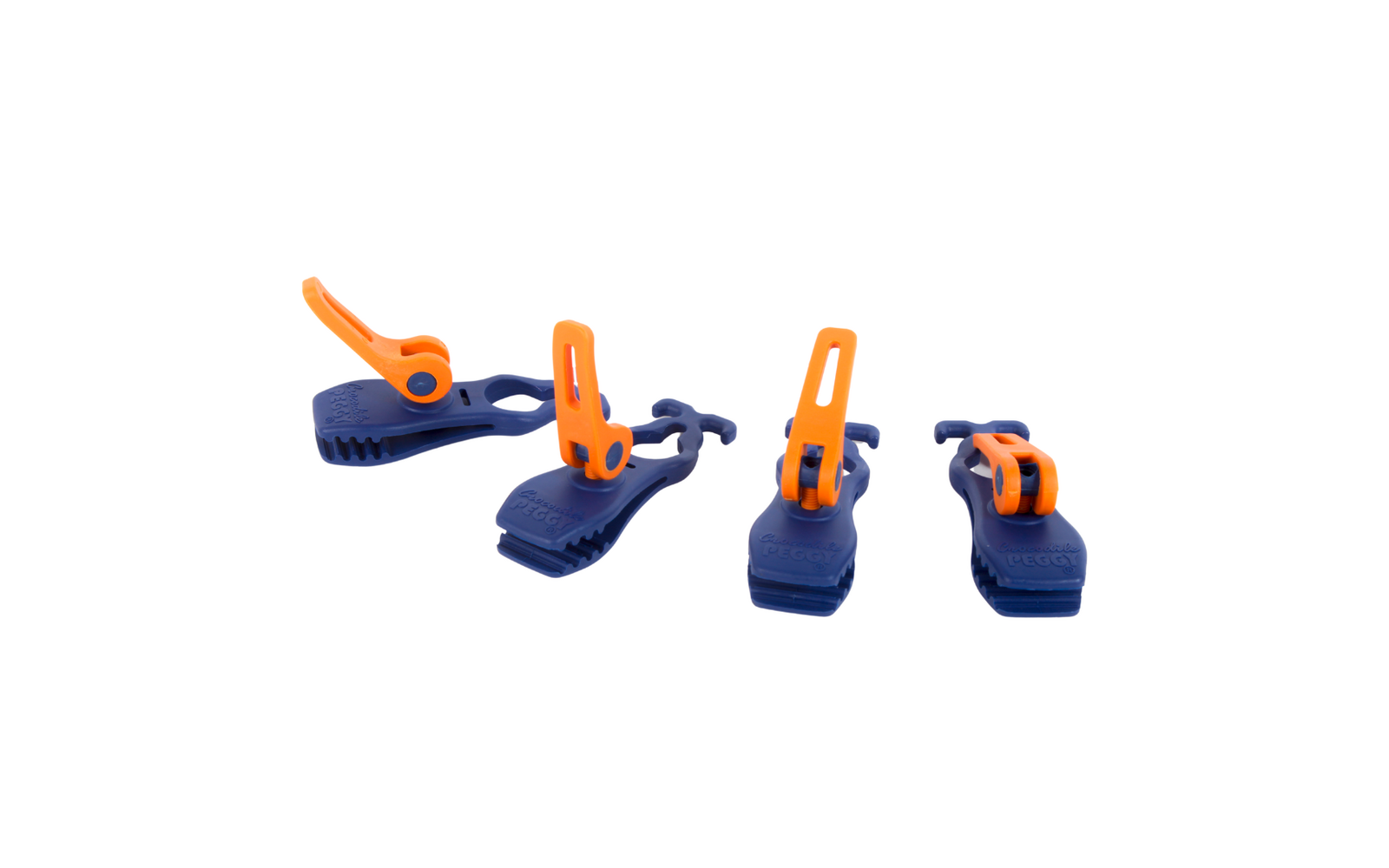  Peggy Peg Crocodile PeggySchnellspannklemme 4er Pack