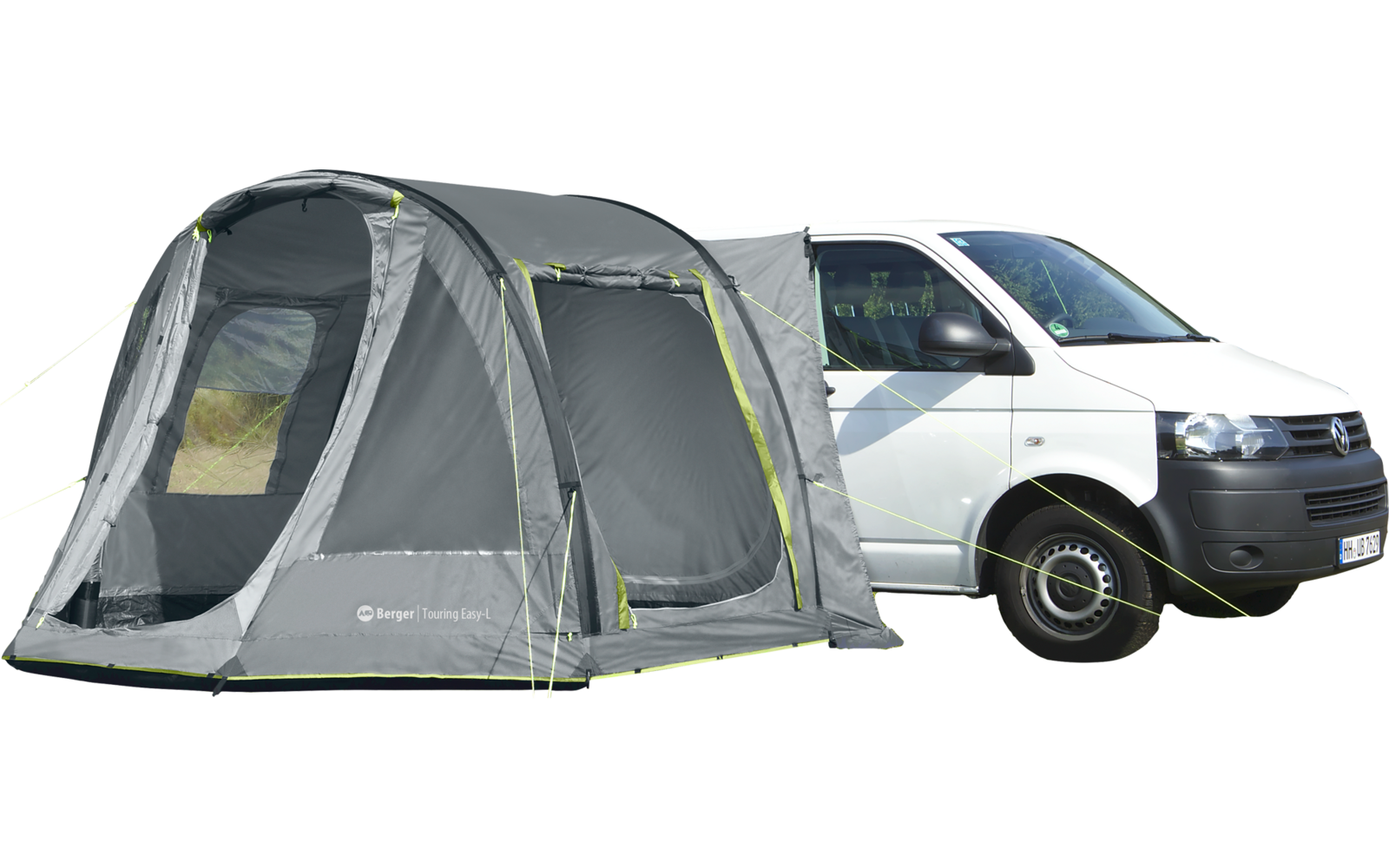  Berger Aufblasbares Vorzelt Touring Easy Air Mit Festen Boden Für Campingbus