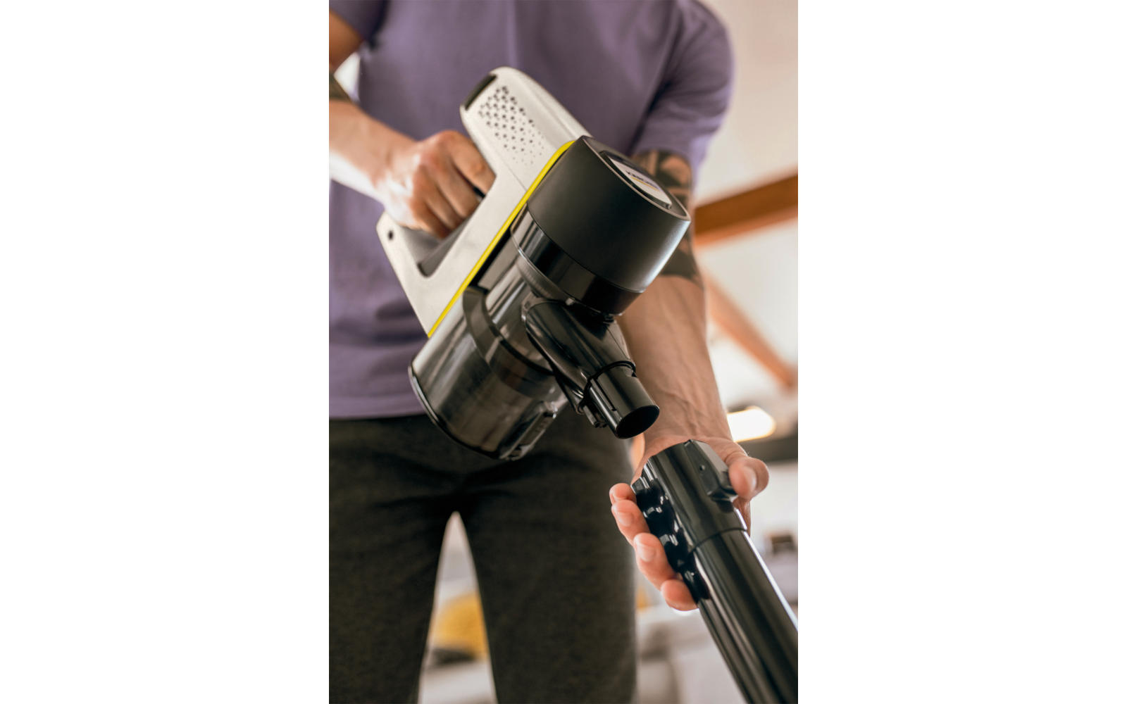  Kärcher Akku-Staubsauger VC 4 Cordless MyHome Car Inklusive Wandhalterung