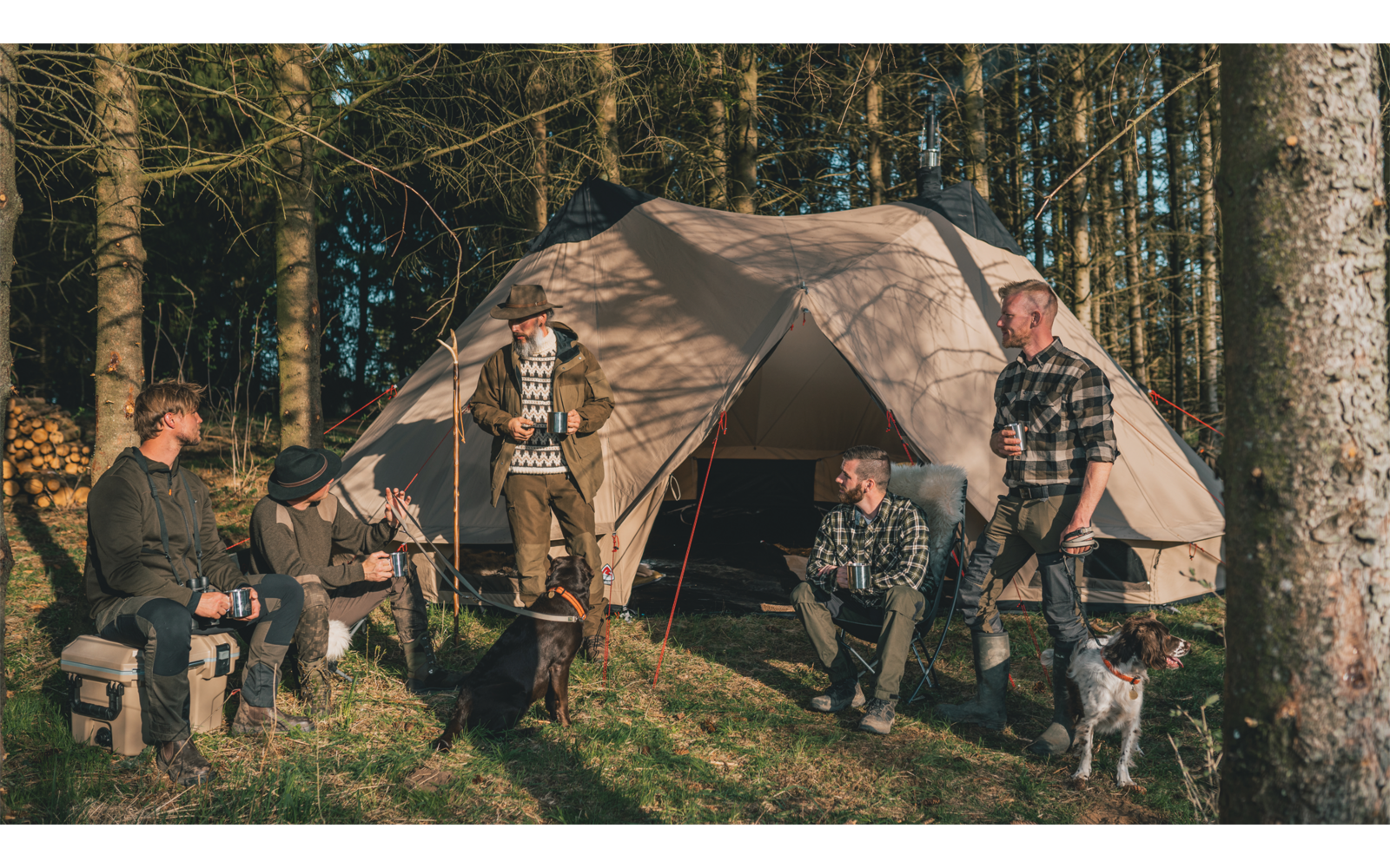 Robens Klondike Twin Bell Zelt Für 12 Personen