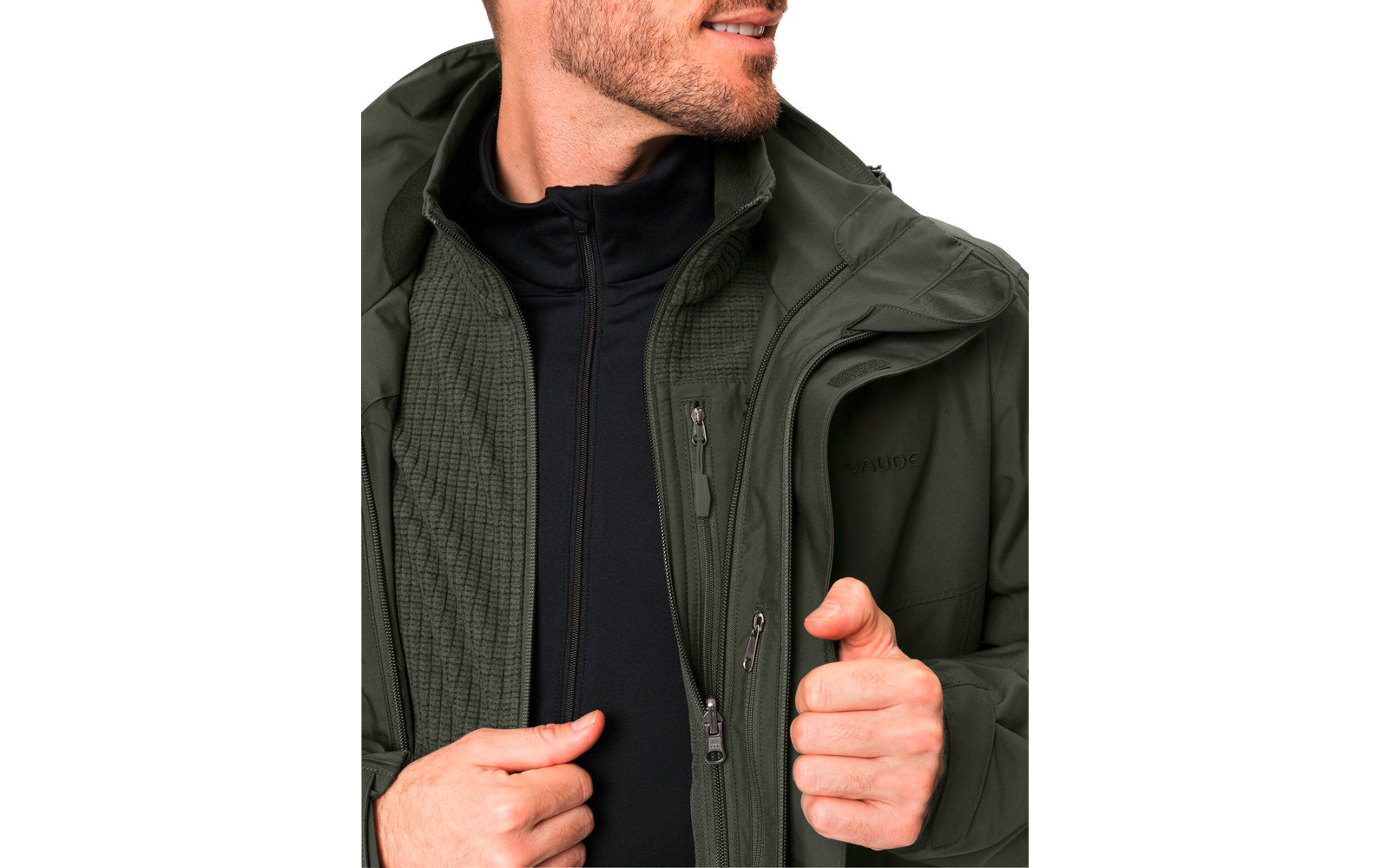  Vaude Idris III 3 In 1 Herren Parka