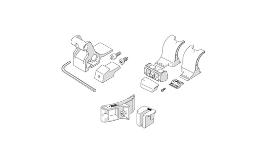  Fiamma Kit Side Tristor Montagekit Zum Anbringen Von Side W Pro F45 / Side W Pro Shade / Sun View Side F45 And Die Markise Tristor