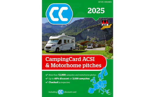  ACSI Campingcard Und Stellplatzführer 2025 Mit über 12 000 Camping- Und Stellplätzen
