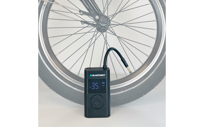  Blaupunkt Tragbare Akku-Luftpumpe TPM 124 Mit Powerbank-Funktion / Integrierter LED