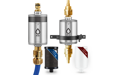  Alb Filter® PRO CAMPER Set Trinkwasserfilter Kombination Edelstahl Natur