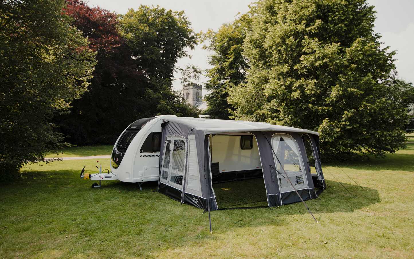 Vango Aufblasbares Vorzelt Für Wohnwagen Tuscany Air 500 Elements ProShield