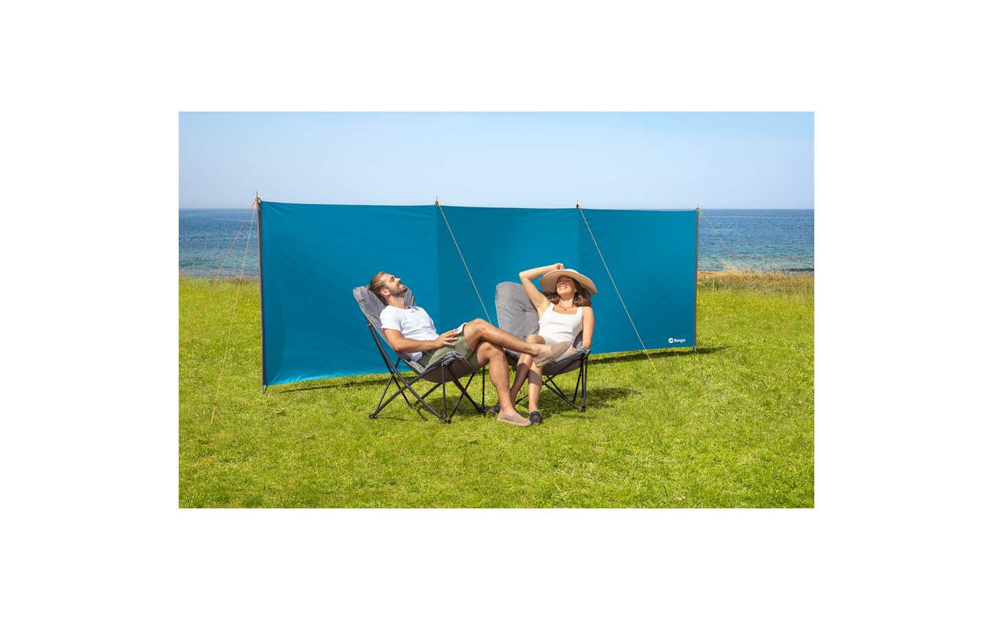  Berger Screen Windschutz Länge 500 Cm