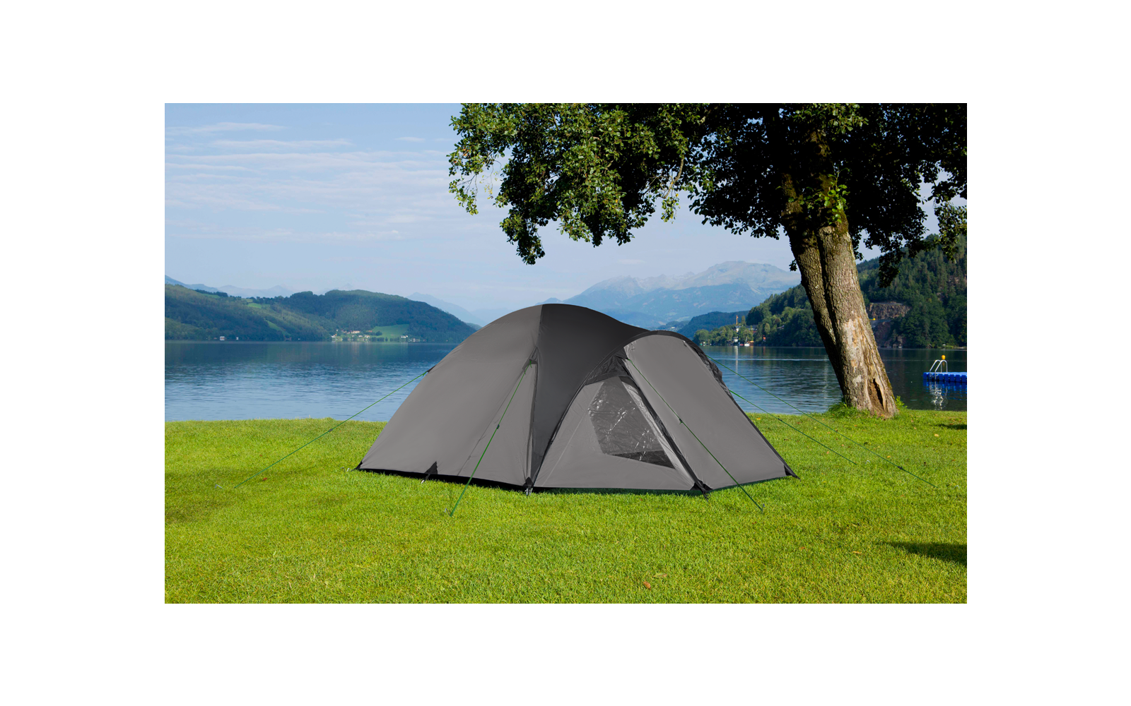  Berger Kiwi NZ 4 Plus Leichtes Kuppelzelt Für Camping Und Trekking Für 4 Personen